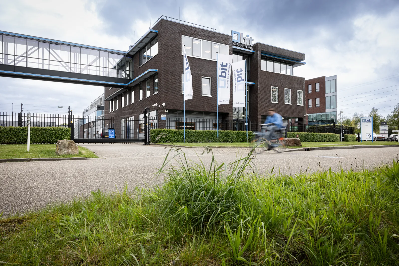 Het BIT-datacenterterrein aan de Galileïlaan in Ede